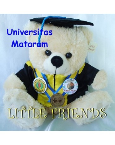 Boneka Wisuda Universitas Mataram - Ekonomi (30 cm)